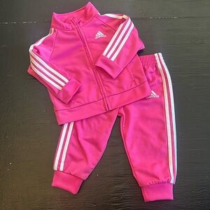 Pink Adidas Tracksuit